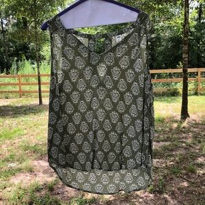 NWOT High/Low Blouse